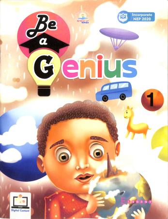 Book cover number 1 for Ba A Genius 1 (NEP 2020) written by Harsh Ahuja published by Elegant Publishers Pvt. Ltd.