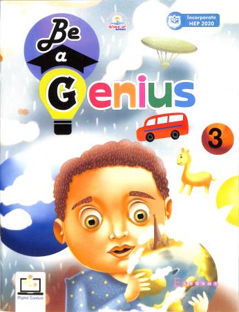 Book cover number 1 for Ba A Genius 3 (NEP 2020) written by Harsh Ahuja published by Elegant Publishers Pvt. Ltd.