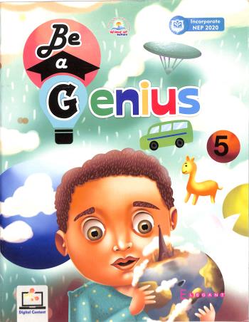 Book cover number 1 for Ba A Genius 5 (NEP 2020) written by Harsh Ahuja published by Elegant Publishers Pvt. Ltd.