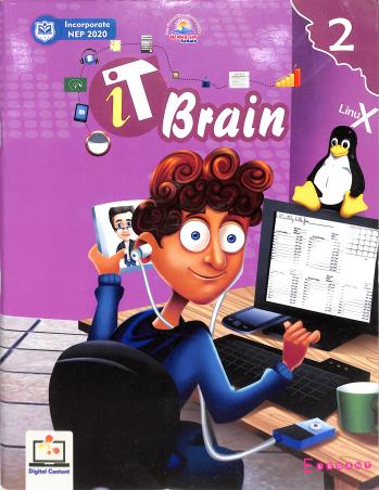 Book cover number 1 for It Brain 2 (NEP 2020) written by Nidhi Gupta published by Elegant Publishers Pvt. Ltd.