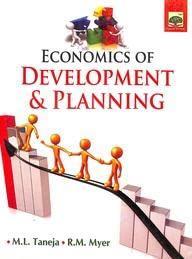 Book cover number 1 for Economics Of Development & Planning written by M. L. Taneja published by Vishal Publishing Co.