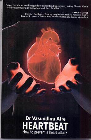 Book cover number 1 for Heartbeat : How To Prevent A Heart Attack written by Vasundhra Atre published by Popular Prakashan Private Limited
