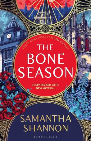 Book cover number 1 for The Bone Season written by Samantha Shannon published by Bloomsbury Publishing