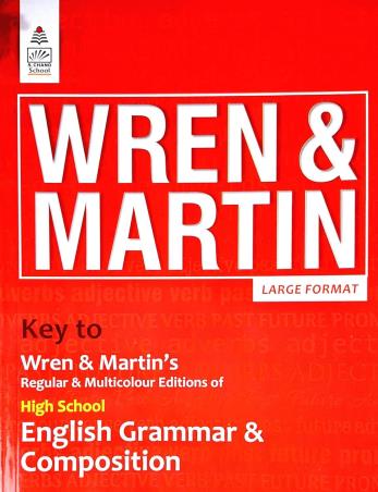 Book cover number 1 for Key To High School English Grammar & Composition (Large Format) written by H. Martin, P. C. Wren published by Blackie ELT Books