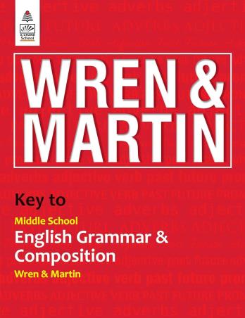 Book cover number 1 for Key To Middle School English Grammar And Composition written by H. Martin, P. C. Wren published by S. Chand Publishing