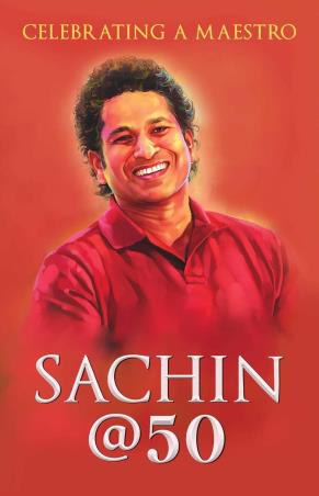 Book cover number 1 for Celebrating A Maestro : Sachin @ 50 written by Boria Majumdar published by Simon & Schuster