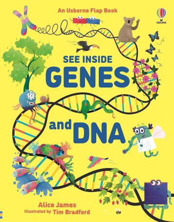 Book cover number 1 for See Inside Genes And Dna written by Alice James published by Usborne