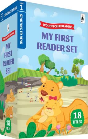 Book cover number 1 for My First Reader Set (Level 1) written by NA published by Woodpecker Publications