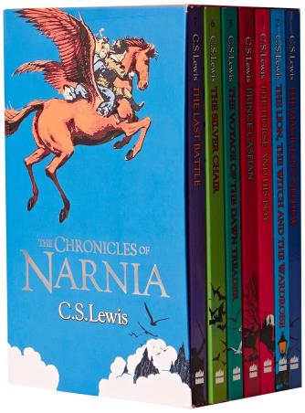 Book cover number 1 for The Chronicles Of Narnia (Box Set) written by C. S. Lewis published by Harper Collins Publishers
