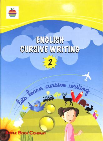 Book cover number 1 for English Cursive Writing 2 written by NA published by Apple Book Company
