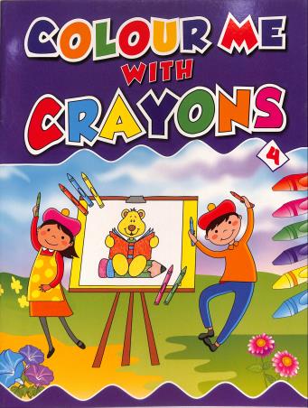 Book cover number 1 for Colour Me With Crayons 4 written by NA published by Paperweight