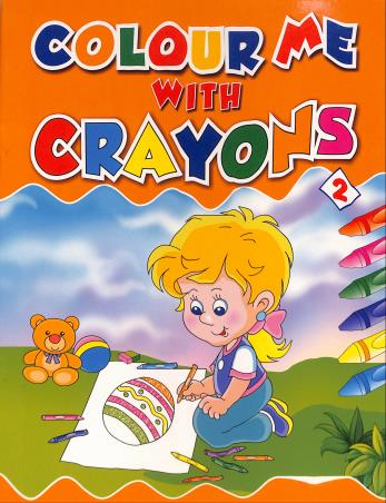 Book cover number 1 for Colour Me With Crayons 2 written by NA published by Paperweight