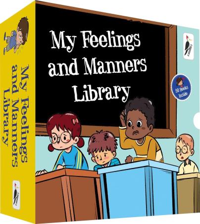 Book cover number 1 for My Feelings And Manners Library written by NA published by Woodpecker Publications