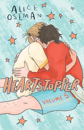 Book cover number 1 for Heartstopper Volume 5 written by Alice Oseman published by Hodder Children's Books