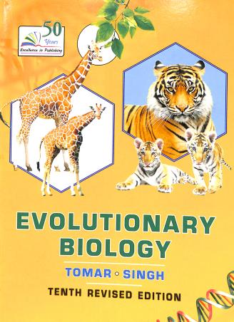 Book cover number 1 for Evolutionary Biology written by S. P. Singh, B. S. Tomar published by Rastogi Publications