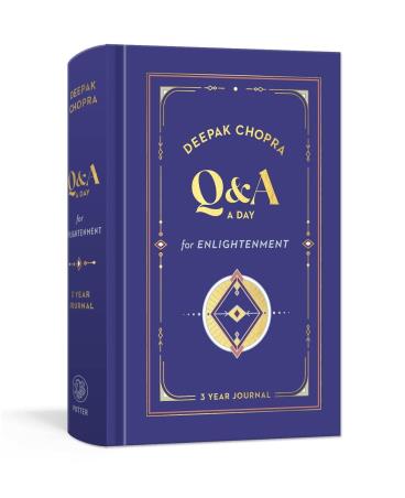 Book cover number 1 for Q & A A Day For Enlightenment written by Deepak Chopra published by Clarkson Potter
