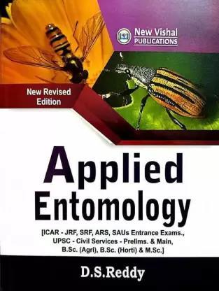Book cover number 1 for Applied Entomology written by D. S. Reddy published by New Vishal Publications
