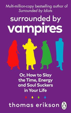 Book cover number 1 for Surrounded By Vampires written by Thomas Erikson published by Vermilion