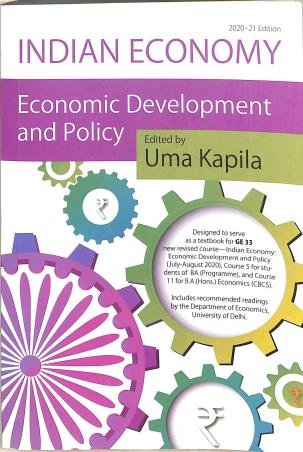 Book cover number 1 for Indian Economy - Economic Development And Policy (2020-21 Edition) written by Uma Kapila published by Academic Foundation