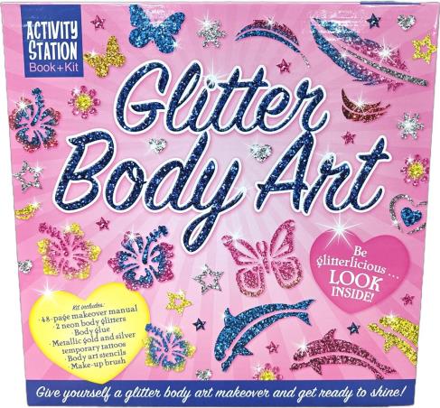 Book cover number 1 for Glitter Body Art written by Susie Linn published by Imagine That Publishing Ltd