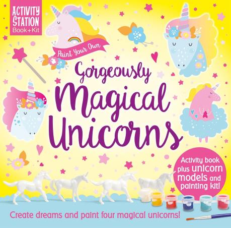 Book cover number 1 for Paint Your Own Gorgeously Magical Unicorns written by Barry Green published by Imagine That Publishing Ltd