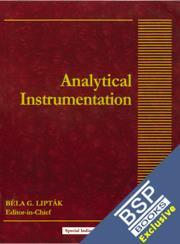 Book cover number 1 for Analytical Instrumentation written by Bela G. Liptak published by Taylor & Francis