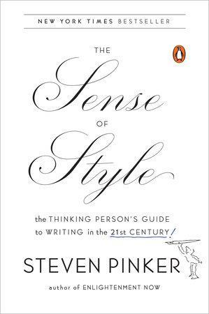 Book cover number 1 for The Sense Of Style written by Steven Pinker published by Penguin Books