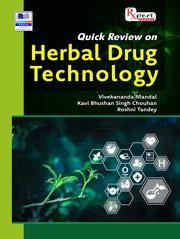 Book cover number 1 for Quick Review On Herbal Drug Technology written by Vivekananda Mandal, Kavi Bhushan Singh Chouhan, Roshni Tandey published by BSP Books Pvt. Ltd.