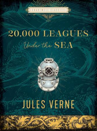 Book cover number 1 for 20,000 Leagues Under the Sea (Chartwell Classics) written by Jules Verne published by Chartwell Books