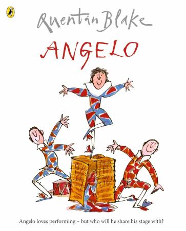 Book cover number 1 for Angelo written by Quentin Blake published by Puffin