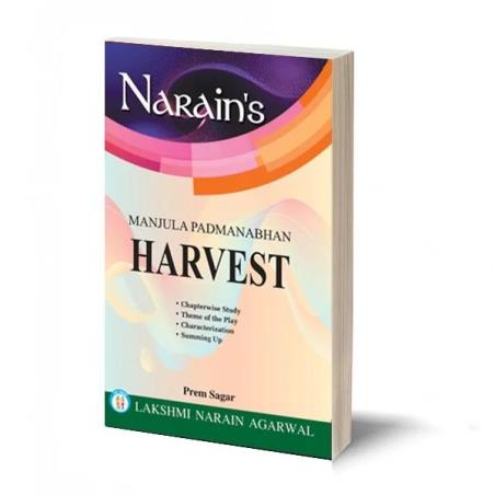 Book cover number 1 for Narain's Harvest : Manjula Padmanabhan written by Prem Sagar published by Lakshmi Narain Agarwal