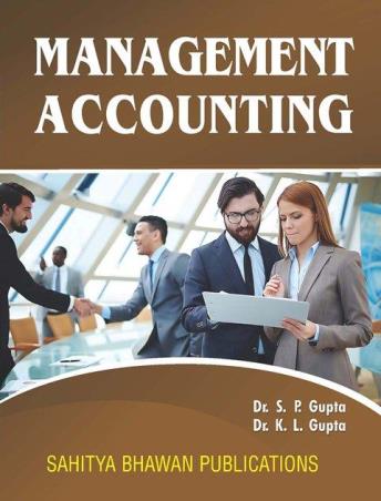 Book cover number 1 for Management Accounting written by S. P. Gupta, K. L. Gupta published by Sahitya Bhawan Publications