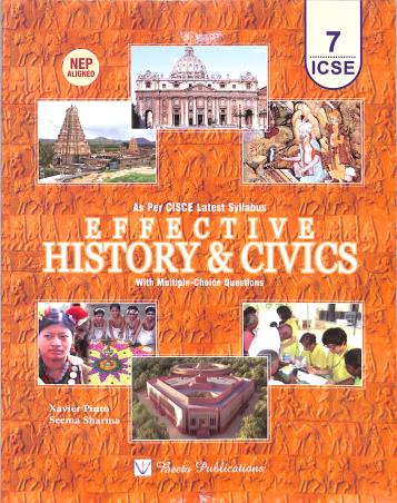 Book cover number 1 for Effective History & Civics Class 7 Wth Multiple Choice Questions ICSE (NEP) written by NA published by Beeta Publications