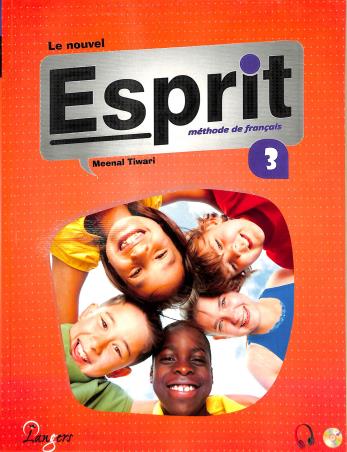 Book cover number 1 for Le Nouvel Esprit 3 (Methode De Francais) written by Meenal Tiwari published by Langers International Pvt.ltd