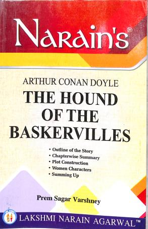 Book cover number 1 for The Hound Of Baskervilles : Arthur Conan Doyle written by Prem Sagar published by Lakshmi Narain Agarwal
