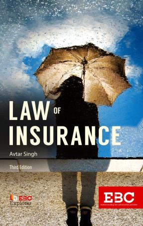 Book cover number 1 for Law Of Insurance written by Avtar Singh published by Eastern Book Company