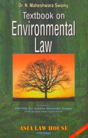 Book cover number 1 for Textbook On Environmental Law written by N. Maheshwwara Swamy published by Asia Law House