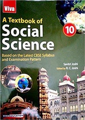 Book cover number 1 for A Textbook of Social Science Class 10 written by R. C. Joshi published by Viva Education