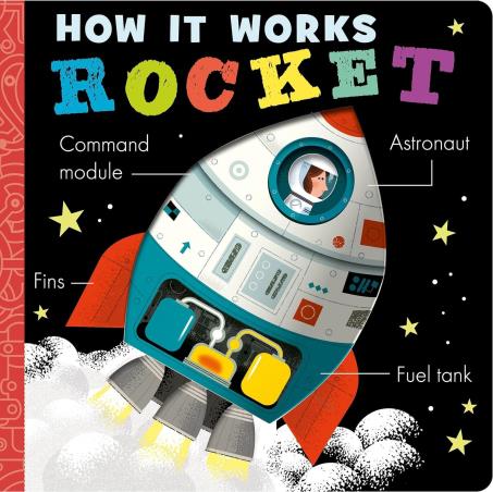 Book cover number 1 for How It Works : Rocket written by Amelia Hepworth published by Little Tiger Press