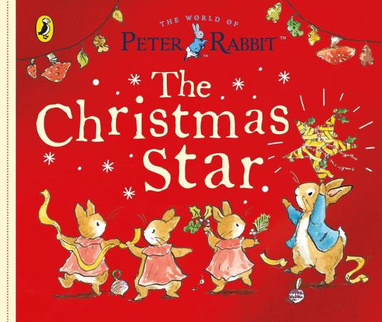 Book cover number 1 for Peter Rabbit Tales : The Christmas Star written by Beatrix Potter published by Puffin