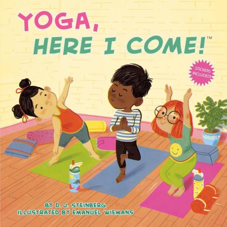 Book cover number 1 for Yoga, Here I Come! written by D.J. Steinberg published by Grosset & Dunlap