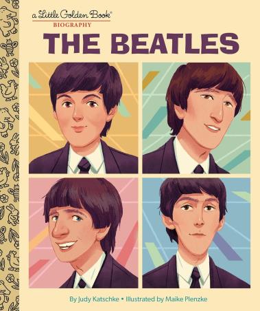 Book cover number 1 for The Beatles written by Judy Katschke published by Golden Books