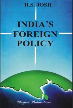Book cover number 1 for India's Foreign Policy written by H. S. Josh published by Surjeet Publications