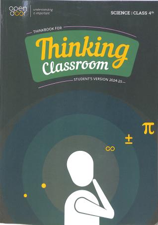 Book cover number 1 for Thinking Classroom Science Class 4 (Student's Version 2024-25) written by NA published by Think First Education.Pvt. Ltd