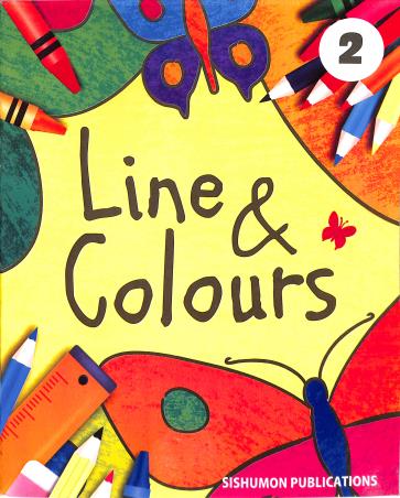 Book cover number 1 for Lines & Colours 2 written by NA published by Sishumon Publications