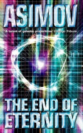 Book cover number 1 for The End Of Eternity written by Isaac Asimov published by Voyager
