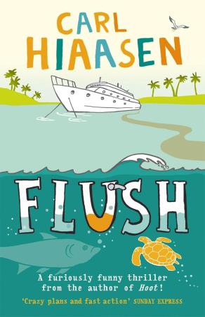 Book cover number 1 for Flush written by Carl Hiaasen published by Corgi Books
