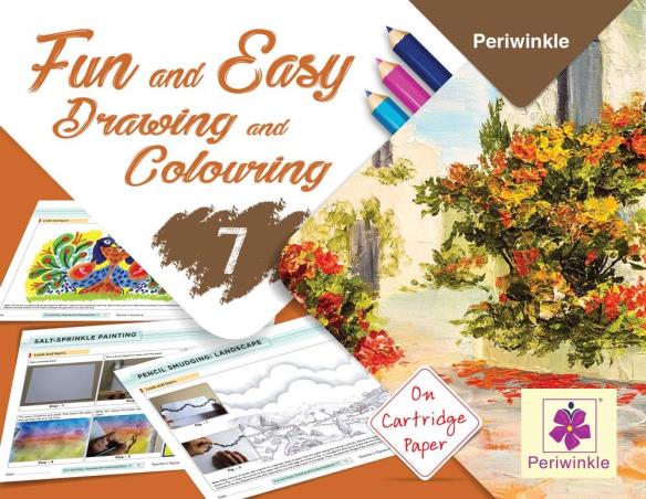 Book cover number 1 for Fun And Easy Drawing And Colouring 7 written by NA published by Periwinkle Books