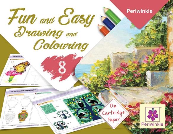 Book cover number 1 for Fun And Easy Drawing And Colouring 8 written by NA published by Periwinkle Books