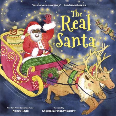 Book cover number 1 for The Real Santa written by Nancy Redd published by Dragonfly Books